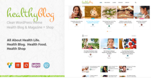 Healthy Living - Blog with Online Store WordPress Theme 1.3.2