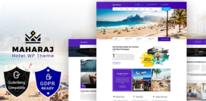 Maharaj Hotel - Hotel Booking WordPress Theme 2.0