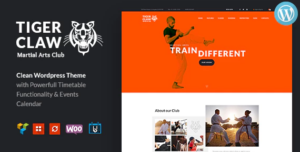 Tiger Claw | Martial Arts School and Fitness Center WordPress Theme 1.1.12