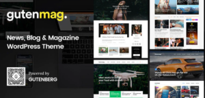 GutenMag - Gutenberg WordPress Theme for Magazine and Blog