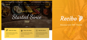 Recibo - Restaurant / Food / Cook WordPress Theme 1.3.9