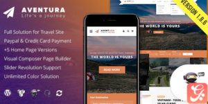 Aventura - Travel & Tour Booking System WordPress Theme 1.8.6