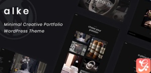 Alke - Minimal Creative Portfolio WordPress Theme 1.0.0