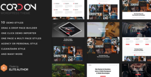 Cordon - Responsive One & Multi Page Portfolio Theme 1.1.4