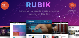 Rubik - A Perfect Theme for Blog Magazine Website 2.9.1
