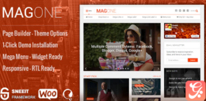 MagOne -­ Responsive Magazine & News WordPress Theme 6.8.4