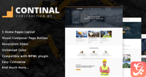 Continal - Construction & Business WordPress Theme 1.5.0