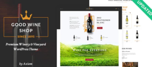Good Wine | Vineyard & Winery Shop WordPress Theme 1.1.10