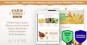 Farm Agrico | Agricultural Business WordPress Theme 1.3.7