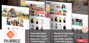 Rubbez- WooCommerce & Corporate WordPress Theme 1.8.6