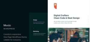 Meelo - Corporate One Page WordPress Theme 1.2