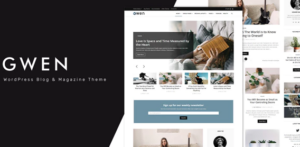 Gwen - Creative Personal WordPress Blog Theme 2.0