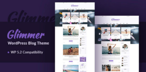 Glimmer - A Responsive WordPress Blog Theme 2.0.1