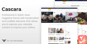 Cascara - Blog, News & Magazine WordPress Theme 1.7.1
