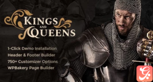 Kings & Queens | Historical Reenactment WordPress Theme 1.1.14