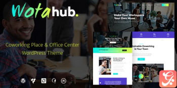 WotaHub | Coworking Space WordPress Theme 1.0.4