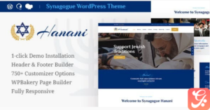 Hanani | Jewish Community & Synagogue WordPress Theme 1.2.2