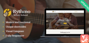 Rythmo | Music School WordPress Theme 1.2.2