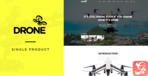 Drone - Single Product WordPress Theme 1.18