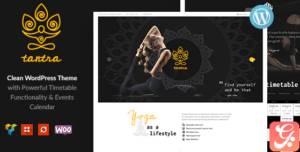 Tantra | A Yoga Studio and Fitness Club WordPress Theme 1.0.2