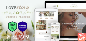 Love Story | A Beautiful Wedding and Event Planner WordPress Theme 1.3.2