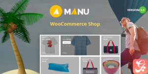 Manu - Travel Store WooCommerce WordPress Theme