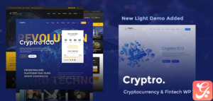 Cryptro - Cryptocurrency, Blockchain , Bitcoin & Financial Technology