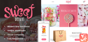 Sweet Dessert | Candy Shop & Cafe WordPress Theme 1.1.5