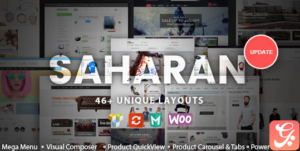 SAHARAN - Responsive WordPress Theme 1.5.5