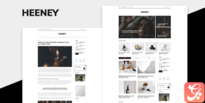 Heeney - Modern Blog WordPress Theme