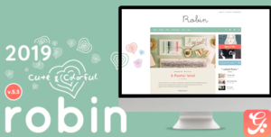 Robin - Cute & Colorful Blog Theme 7.0.8