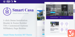 Smart Casa | Home Automation & Technologies WordPress Theme 1.0.2
