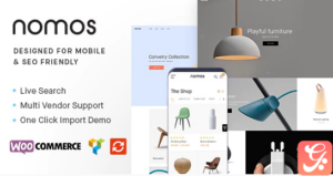 Nomos - Modern AJAX Shop Designed For Mobile And SEO Friendly (RTL Supported)