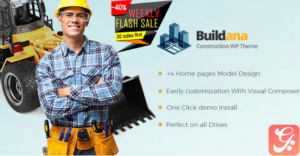 Buildana | Construction & Building WordPress Theme 1.2