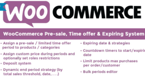 WooCommerce Pre-sale, Time offer & Expiring System 11.5