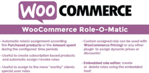 WooCommerce Role-O-Matic 9.0