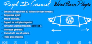 Royal 3D Carousel Wordpress Plugin 1.1