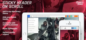 Sticky Header on Scroll for WordPress 1.3