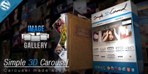 Simple 3D Carousel Wordpress Plugin 1.1