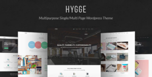 Hygge - Multipurpose Single/Multi Page WP Theme 1.0.10