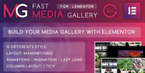 Fast Media Gallery For Elementor WordPress Plugin 1.0