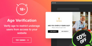 WordPress Age Verification Plugin 1.1.0