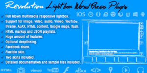 Revolution Lightbox Wordpress Plugin 3.0