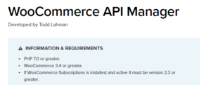 WooCommerce API Manager 3.4.2