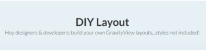 GravityView DIY Layout Extension 2.5.1