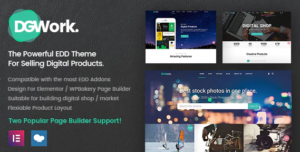 DGWork - Business Theme For Easy Digital Downloads 1.8.9.1
