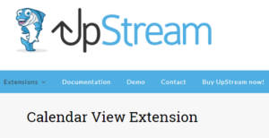 UpStream - Calendar View Extension 1.6.6