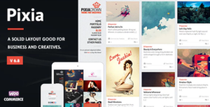 Pixia - Showcase WordPress Theme 7.0