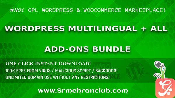 WordPress Multilingual + All Add-Ons Bundle