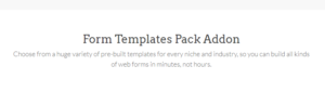 WPForms Form Templates Pack Addon 1.2.2